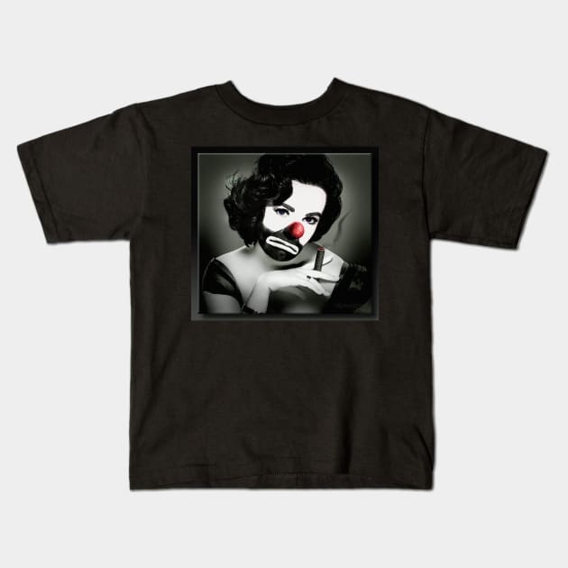 Liz After Dark Kids T-Shirt by rgerhard